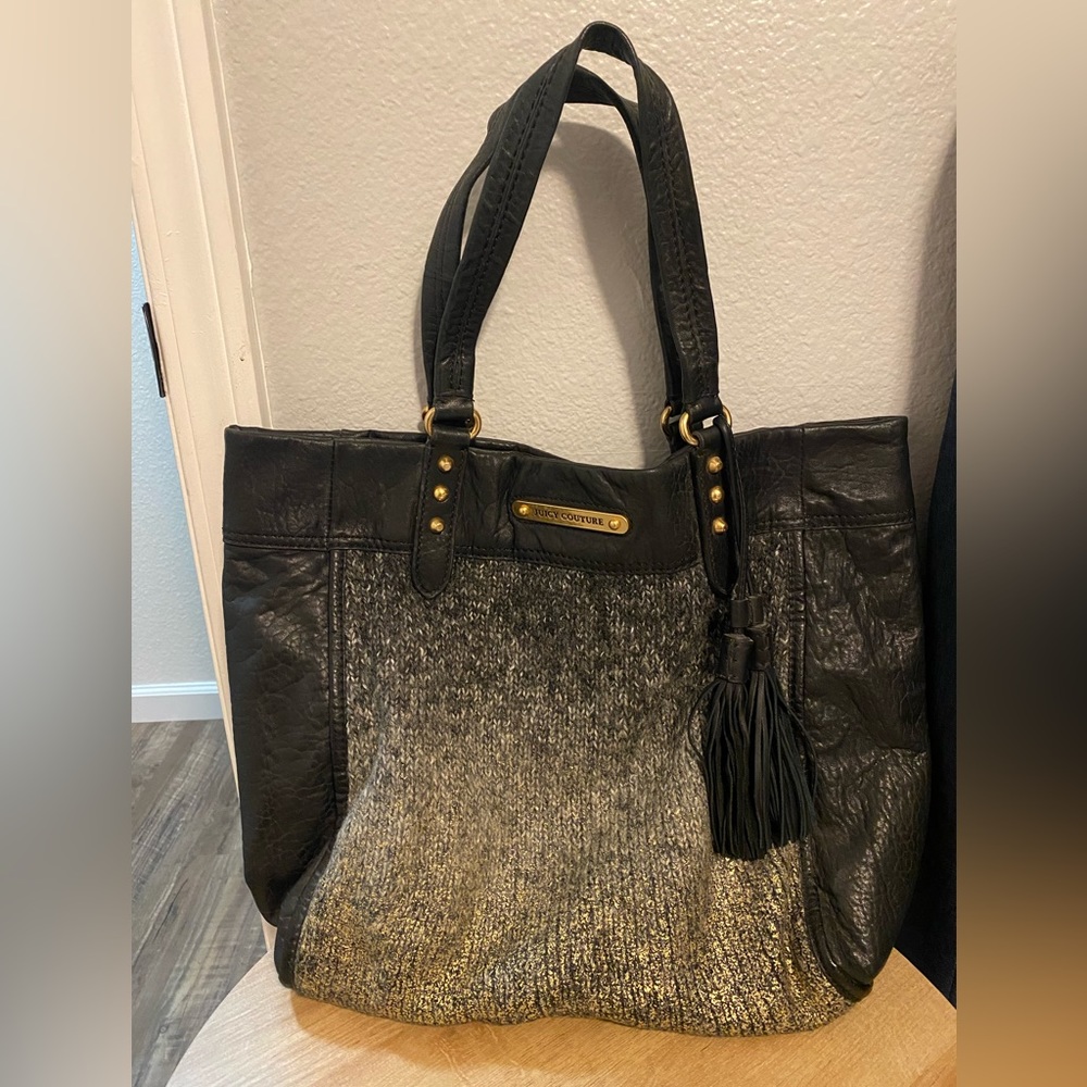 COPY - Juicy Couture Tweed Ombré Tote Bag
